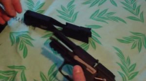 Пистолет МР-655К. Не полная разборка.