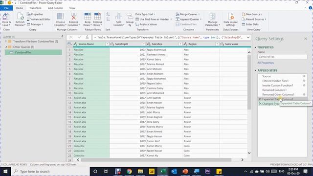 PQB04.5: Power Query Basics: Combine Data From a Folder Contains Excel Files Using Power Query смотреть онлайн