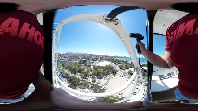 Анапа 360. Новое колесо обозрения. Сильный ветер. смотреть онлайн