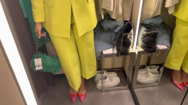 Shopping Zara ! Купила кожаные брюки 👌 смотреть онлайн
