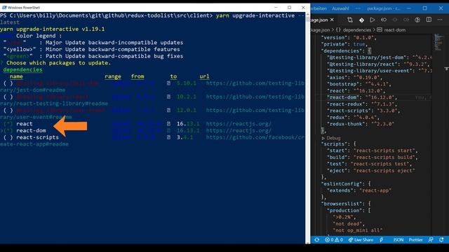 Astuce Javascript/Yarn - Reperer et télécharger les mises à jour avec "yarn-interactive" смотреть онлайн