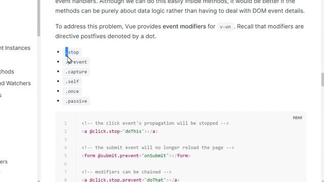 Vue Js web Development 2021 Tutorials part- 16 ( Event Modifiers ) смотреть онлайн