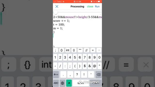 Создание кликера на Processing на телефоне. Часть 1. смотреть онлайн