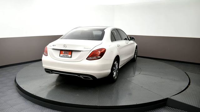 2017 POLAR WHITE MERCEDES-BENZ C CLASS #10946 смотреть онлайн