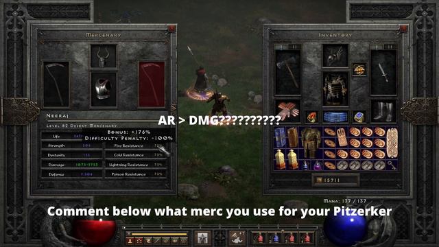 D2R - 550% mf Pitzerker - NO ENIGMA, NO GRIEF - Howl, Hack and Hork in 85+ areas - FAST and EASY смотреть онлайн