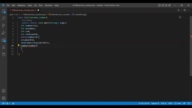 program to check for Pallindromes number in java | how to check for pallindromes number смотреть онлайн