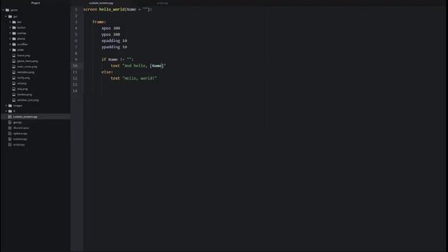 Ren'Py 7.0: Learning Ren'Py: Introducing Screen Language смотреть онлайн