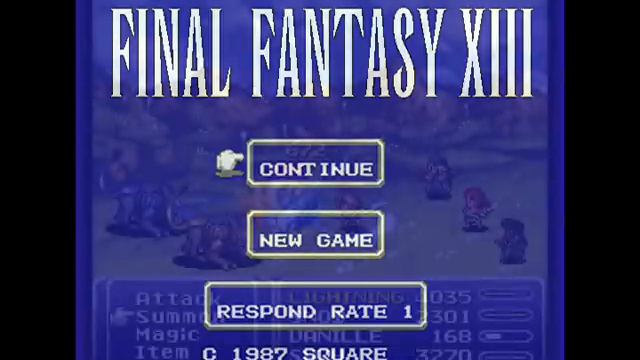 Final Fantasy XIII (PS3/360) "Blinded By Light" 8-Bit Mix смотреть онлайн