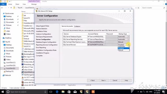 installing sql server 2012 in windows 10 step by step смотреть онлайн