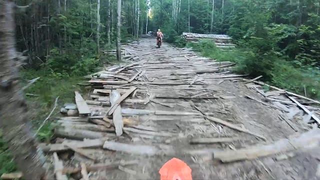 8часовой маршрут, 170км вдоль реки ветлуга. Урень эндуро смотреть онлайн