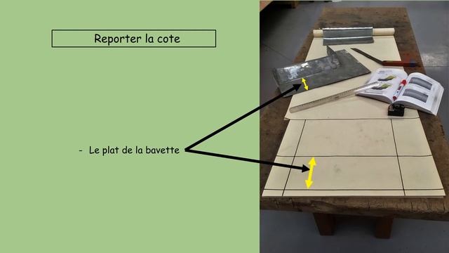 BAVETTE de SOUCHE : tracer le gabarit смотреть онлайн