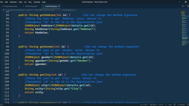 Work with JSON and POM -1 week 10 testNG selenium handson #TechieCoding смотреть онлайн
