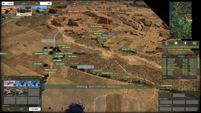 Wargame: Red Dragon - Gameplay - 10v10 Thunder Run смотреть онлайн