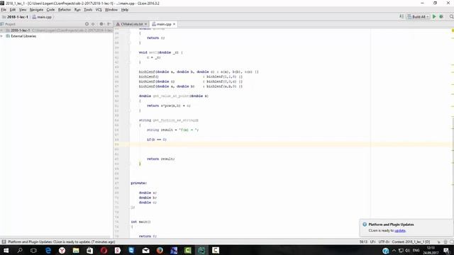 Разработка класса, формализующего функцию смотреть онлайн