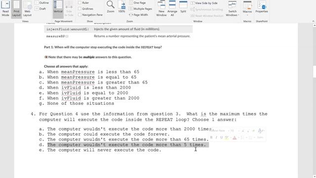 JAVA - Lesson #68 APCSP Loops Chapter 5 Practice Quiz #1 смотреть онлайн