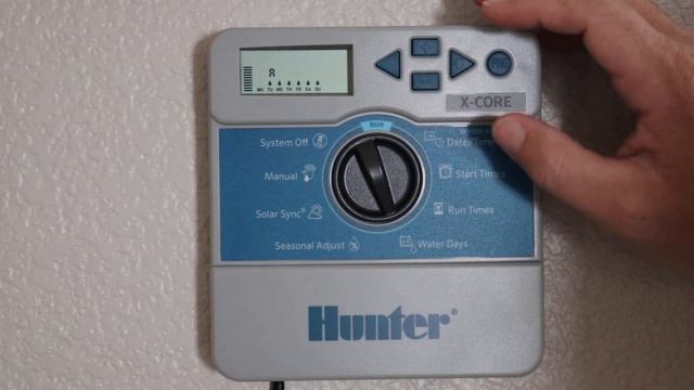 How to: Lawn Sprinkler Hunter X-Core Instructional Video смотреть онлайн