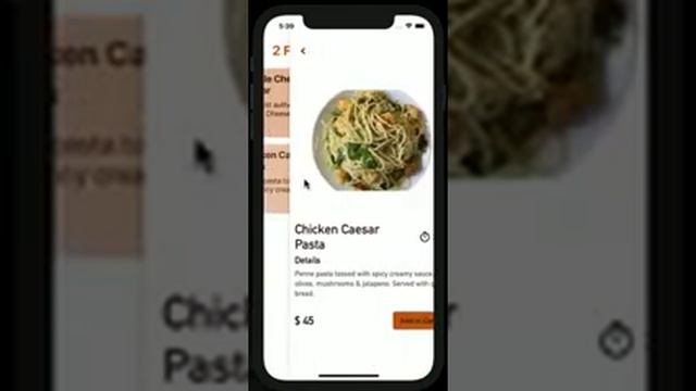 Food Ordering App - React Native UI Design смотреть онлайн