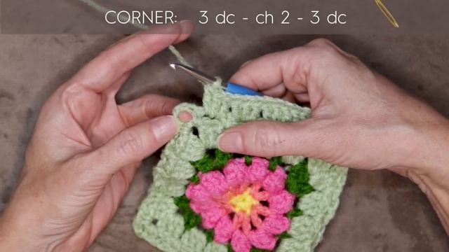 How to make the SQUARE for The Bloomscape CAL 2023 смотреть онлайн