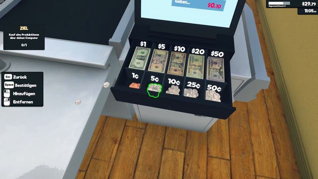 Supermarket Simulator 01 „Der Spaß geht los vom Lkw an die Kasse! “ смотреть онлайн