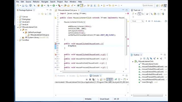 How To Code Java MouseListener смотреть онлайн