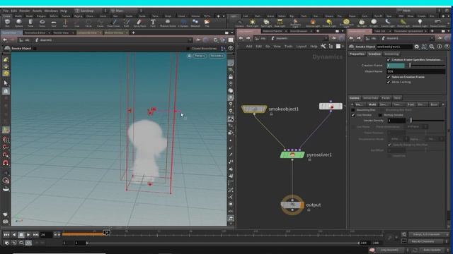 NEW---- SMOKE FROM SCRATCH IN HOUDINI 18.5. ll JUST FEW NODES TO GET YOU SMOKED. смотреть онлайн