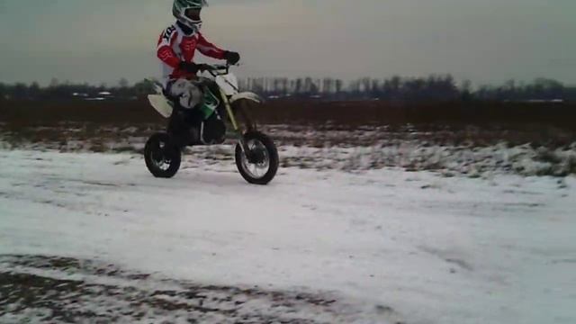 Kayo 140 зимой без шипов