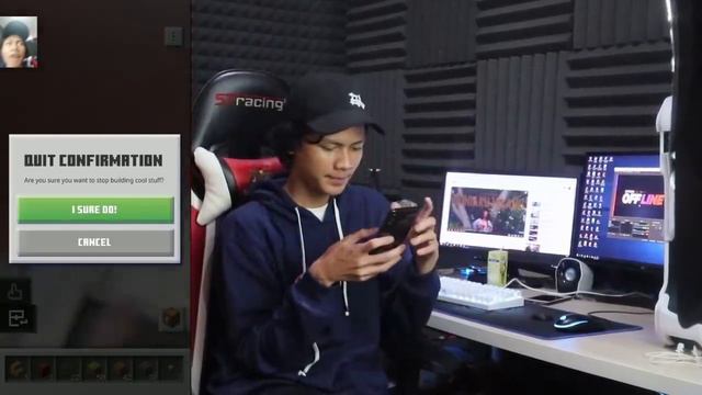 NYOBAIN GAME MINECRAFT EARTH 2019 BARENG CIBUL !!! GILA KEREN GAMENYA😱 смотреть онлайн