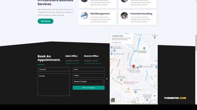 Konsultan Consulting Business WordPress Theme agency analytical Nakamura смотреть онлайн