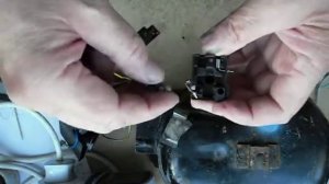 Ремонт пускового реле и запуск компресора холодильника.