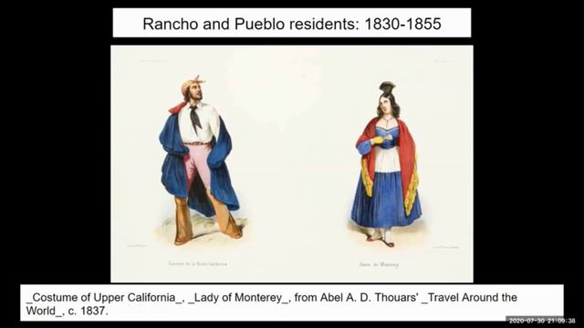Clothing the Californio part 2: the 19th Century смотреть онлайн