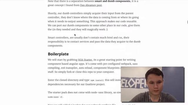 Building Angular 1.5 App | "GoatLove" | PART 1 смотреть онлайн