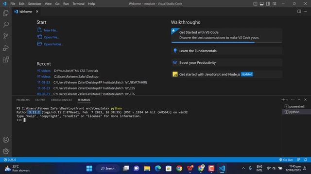 Python installation & IDE & Python Syntax | Python Course смотреть онлайн