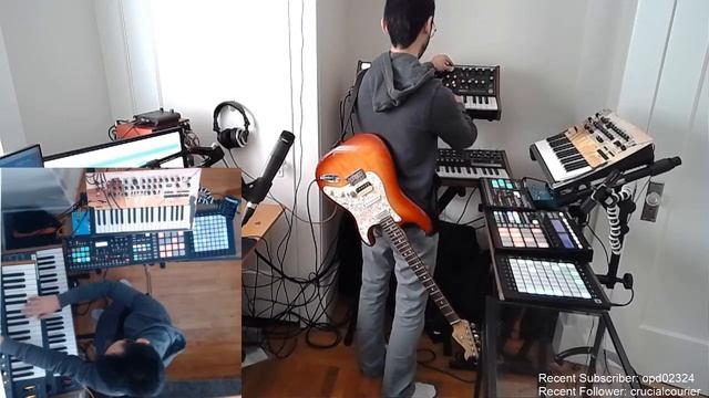 Alberion on the synths! Sub-37 groovy jam смотреть онлайн