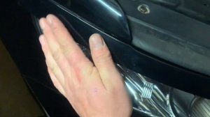 Клеем реснички на фары, Hyundai Santa Fe 2.