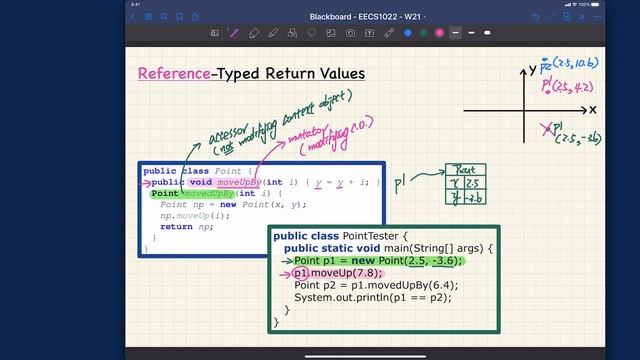 [HD] EECS1022 W21 - Lecture 4 - Part C2 - Reference-Typed Attributes, Parameters, Return Values смотреть онлайн