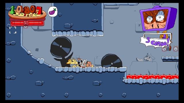 Pizza Tower June 2022 Eggplant Demo - Dungeon (2 Lap) Gameplay смотреть онлайн