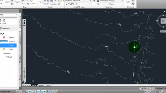 ABRIR UN SHP EN AUTOCAD (CURVAS NIVEL Y COTAS) смотреть онлайн