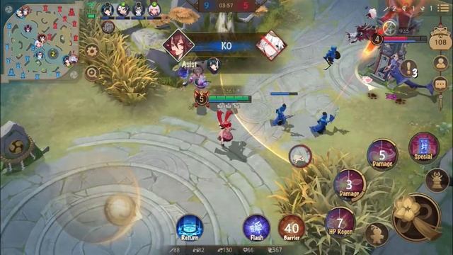 Onmyoji Arena - Momo | Gameplay & Build | 桃の花よ | смотреть онлайн