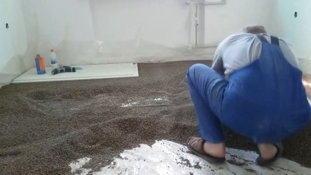 Сухая стяжка KNAUF своими руками. смотреть онлайн