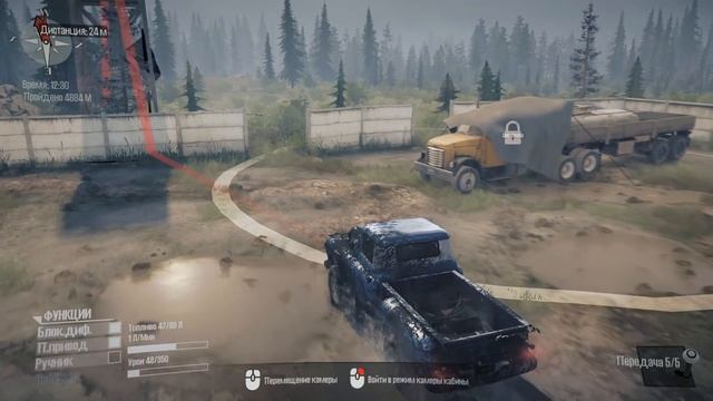 Новое DLC Old-Timers Прохождение #2 - SpinTires: MudRunner смотреть онлайн