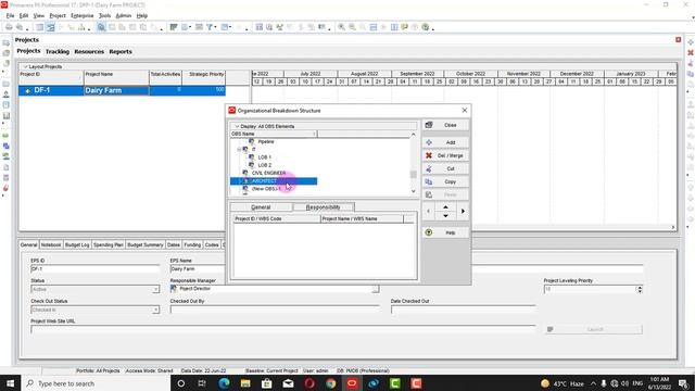 How to Create OBS in Primavera P6| Primavera P6 Training смотреть онлайн