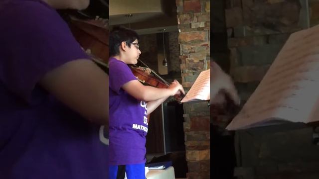 Zane Pasha Handel Sonata F Major, 2nd Mvt Allegro