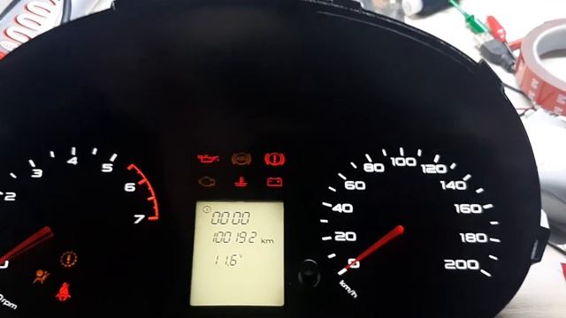 Пересвет щитка приборов Лада Гранта + замена стекла на тонированное ? смотреть онлайн