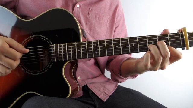 On The Road Again (Willie Nelson) - Fingerstyle Guitar Lesson смотреть онлайн