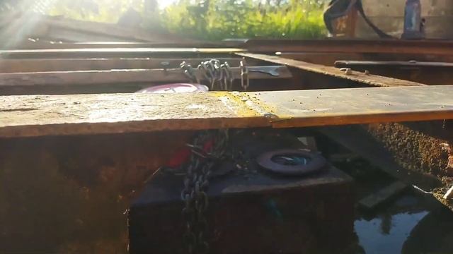 даём Шмицу 9.ю жизнь:) тяп ляп и готово. ремонт согнутой рамы полуприцепа смотреть онлайн
