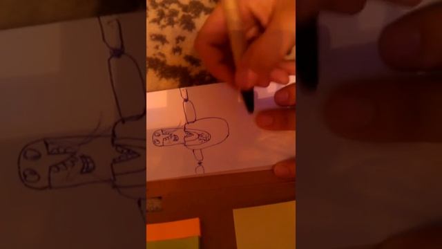 как нарисовать олд чикуику из 5 ночей с фредди смотреть онлайн