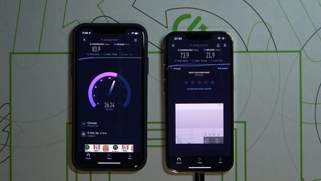 iPhone 13 Pro vs iPhone XR / Проверка скорости Wi-Fi / Какой айфон лучше ловит интернет? смотреть онлайн