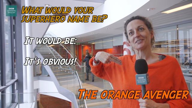 BBC Learning English Talks Superheroes