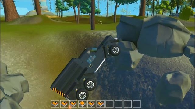 Scrap Mechanic - Ракетная Машина смотреть онлайн