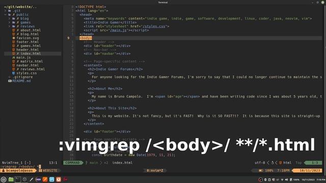 Neovim Quickfix & Macros to Automate tedious DEV tasks смотреть онлайн